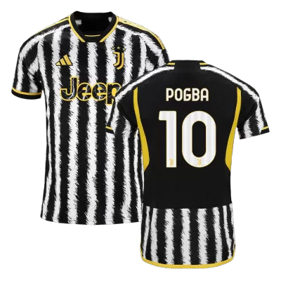 Men's Juventus POGBA #10 Home Soccer Jersey 2023/24 - Fans Version - acejersey