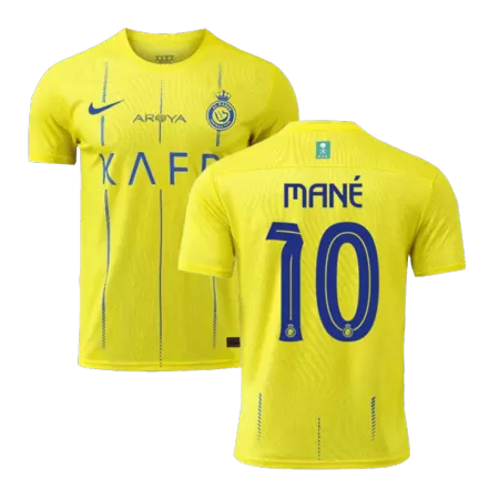 Men's Al Nassr MANÉ #10 Home Soccer Jersey 2023/24 - Fans Version - acejersey