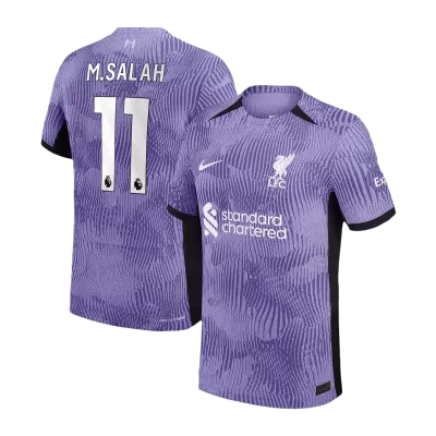 Liverpool M.SALAH #11 Third Away Soccer Jersey 2023/24 - Player Version - acejersey