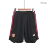 Manchester United Home Soccer Shorts 2023/24 - acejersey