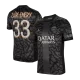 Men's PSG ZAÏRE-EMERY #33 Third Away Soccer Jersey 2023/24 - Fans Version - acejersey
