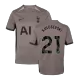Men's Tottenham Hotspur KULUSEVSKI #21 Third Away Soccer Jersey 2023/24 - Fans Version - acejersey