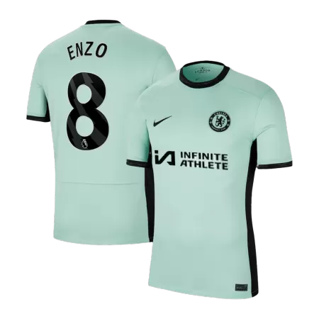 Men's Chelsea ENZO #8 Third Away Soccer Jersey 2023/24 - Fans Version - acejersey