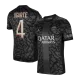 Men's PSG UGARTE #4 Third Away Soccer Jersey 2023/24 - Fans Version - acejersey