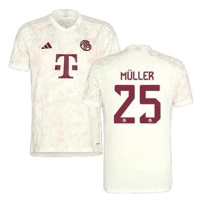 Men's Bayern Munich MÜLLER #25 Third Away Soccer Jersey 2023/24 - Fans Version - acejersey