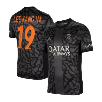 Men's PSG LEE KANG IN #19 Third Away Soccer Jersey 2023/24 UCL - Fans Version - acejersey