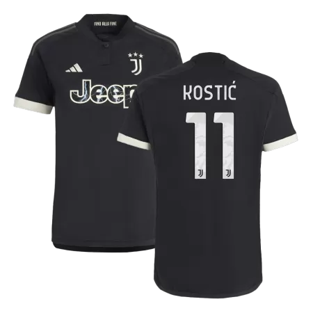 Men's Juventus KOSTIĆ #11 Third Away Soccer Jersey 2023/24 - Fans Version - acejersey