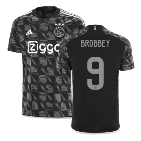 Men's Ajax BROBBEY #9 Third Away Soccer Jersey 2023/24 - Fans Version - acejersey
