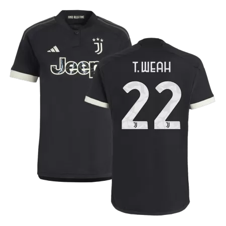 Men's Juventus T.WEAH #22 Third Away Soccer Jersey 2023/24 - Fans Version - acejersey