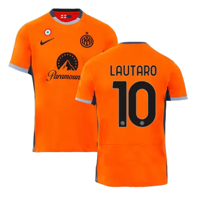 Men's Inter Milan LAUTARO #10 Third Away Soccer Jersey 2023/24 - Fans Version - acejersey