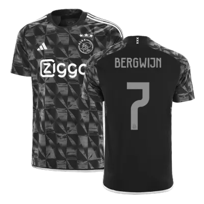 Men's Ajax BERGWIJN #7 Third Away Soccer Jersey 2023/24 - Fans Version - acejersey