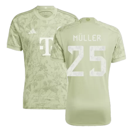 Men's Bayern Munich MÜLLER #25 Soccer Jersey 2023/24 - Fans Version - acejersey