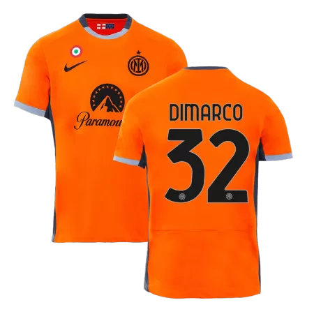 Men's Inter Milan DIMARCO #32 Third Away Soccer Jersey 2023/24 - Fans Version - acejersey