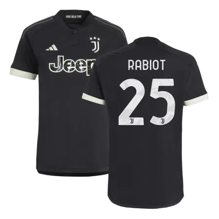 Men's Juventus RABIOT #25 Third Away Soccer Jersey 2023/24 - Fans Version - acejersey