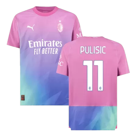 AC Milan PULISIC #11 Third Away Soccer Jersey 2023/24 - Player Version - acejersey