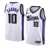 Men's Sacramento Kings Domantas Sabonis #10 White Swingman Jersey 2023/24 - Association Edition - acejersey