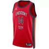 Men's New Orleans Pelicans Brandon Ingram #14 Red Swingman Jersey 2023/24 - Statement Edition - acejersey