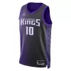 Men's Sacramento Kings Domantas Sabonis #10 Purple Swingman Jersey 2023/24 - Statement Edition - acejersey