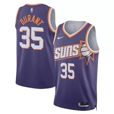 Men's Phoenix Suns Kevin Durant #35 Purple Swingman Jersey 2023/24 - Icon Edition - acejersey