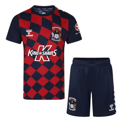 Kid's Coventry City Away Jerseys Kit(Jersey+Shorts) 2023/24 - acejersey