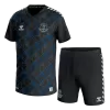 Kid's Everton Goalkeeper Jerseys Kit(Jersey+Shorts) 2023/24 - acejersey