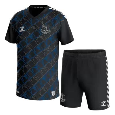 Kid's Everton Goalkeeper Jerseys Kit(Jersey+Shorts) 2023/24 - acejersey