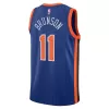 Men's New York Knicks Jalen Brunson #11 Blue Swingman Jersey 2023/24 - City Edition - acejersey