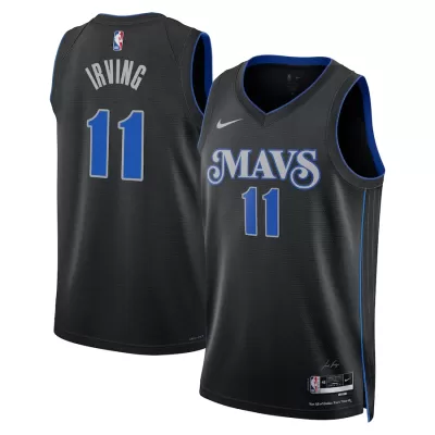 Men's Dallas Mavericks Kyrie Irving #11 Black Swingman Jersey 2023/24 - City Edition - acejersey