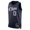 Men's Los Angeles Clippers Paul George #13 Navy Swingman Jersey 2023/24 - City Edition - acejersey