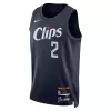 Men's Los Angeles Clippers Kawhi Leonard #2 Navy Swingman Jersey 2023/24 - City Edition - acejersey