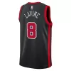 Men's Chicago Bulls Zach LaVine #8 Black Swingman Jersey 2023/24 - City Edition - acejersey