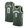 Men's Milwaukee Bucks Damian Lillard #0 Green Swingman Jersey - Icon Edition - acejersey