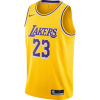 Youth Los Angeles Lakers LeBron James #23 Gold Swingman Jersey 2022/23 - Icon Edition - acejersey