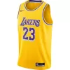 Youth Los Angeles Lakers LeBron James #23 Gold Swingman Jersey 2022/23 - Icon Edition - acejersey