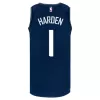 Men's Los Angeles Clippers James Harden #1 Swingman Jersey 2023/24 - City Edition - acejersey