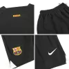 Kid's Barcelona x Patta Soccer Jersey Kit(Jersey+Shorts) 2023/24 - acejersey