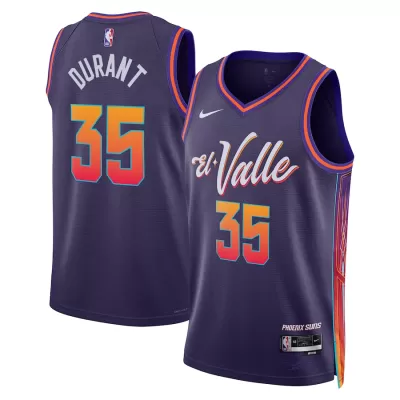 Men's Phoenix Suns Kevin Durant #35 Purple Swingman Jersey 2023/24 - City Edition - acejersey