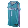 Men's Charlotte Hornets LaMelo Ball #1 Teal Swingman Jersey 2023/24 - Classic Edition - acejersey