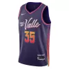 Men's Phoenix Suns Kevin Durant #35 Purple Swingman Jersey 2023/24 - City Edition - acejersey