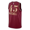 Men's Cleveland Cavaliers MITCHELL #45 Red Swingman Jersey 2023/24 - City Edition - acejersey