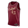 Men's Cleveland Cavaliers MITCHELL #45 Red Swingman Jersey 2023/24 - City Edition - acejersey