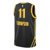 Men's Golden State Warriors THOMPSON #11 Black Swingman Jersey 2023/24 - City Edition - acejersey