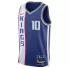 Men's Sacramento Kings Domantas Sabonis #10 Blue Swingman Jersey 2023/24 - City Edition - acejersey