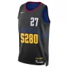 Men's Denver Nuggets Jamal Murray #27 Black Swingman Jersey 2023/24 - City Edition - acejersey