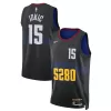 Men's Denver Nuggets Nikola Jokic #15 Black Swingman Jersey 2023/24 - City Edition - acejersey