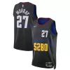 Men's Denver Nuggets Jamal Murray #27 Black Swingman Jersey 2023/24 - City Edition - acejersey