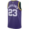 Men's Utah Jazz Lauri Markkanen #23 Purple Swingman Jersey 2023/24 - Classic Edition - acejersey