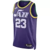 Men's Utah Jazz Lauri Markkanen #23 Purple Swingman Jersey 2023/24 - Classic Edition - acejersey