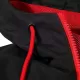 AC Milan Black&Red Hoodie Windbreaker Jacket 2023/24 For Adults - acejersey