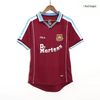 West Ham United Home Retro Soccer Jersey 1999/1 - acejersey